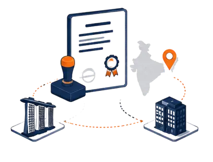 India entity setup and EOR services for Singapore companies