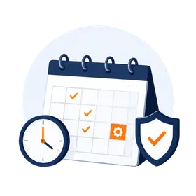 Calendar-driven compliance delivery
