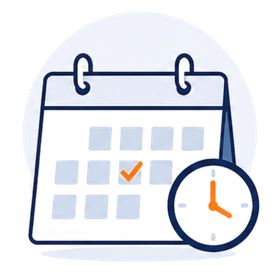 Calendar driven delivery