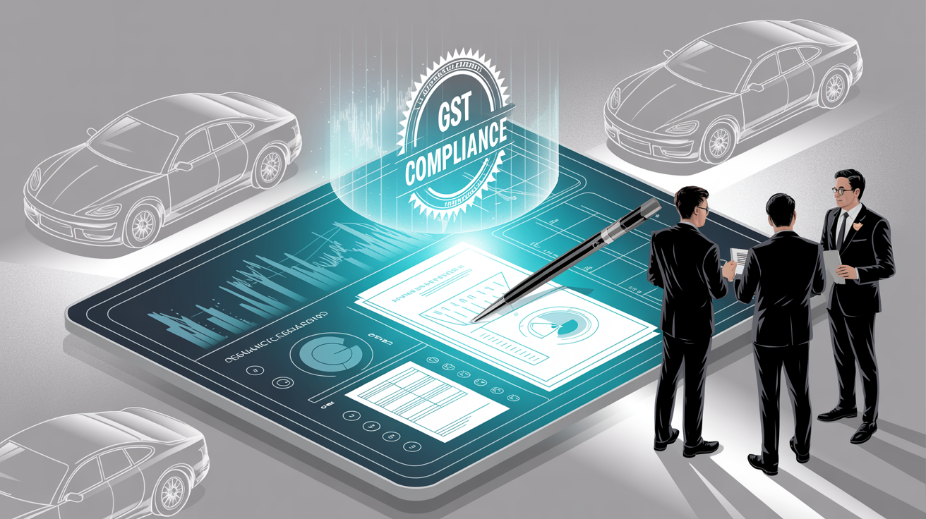 GST compliance for a car leasing company