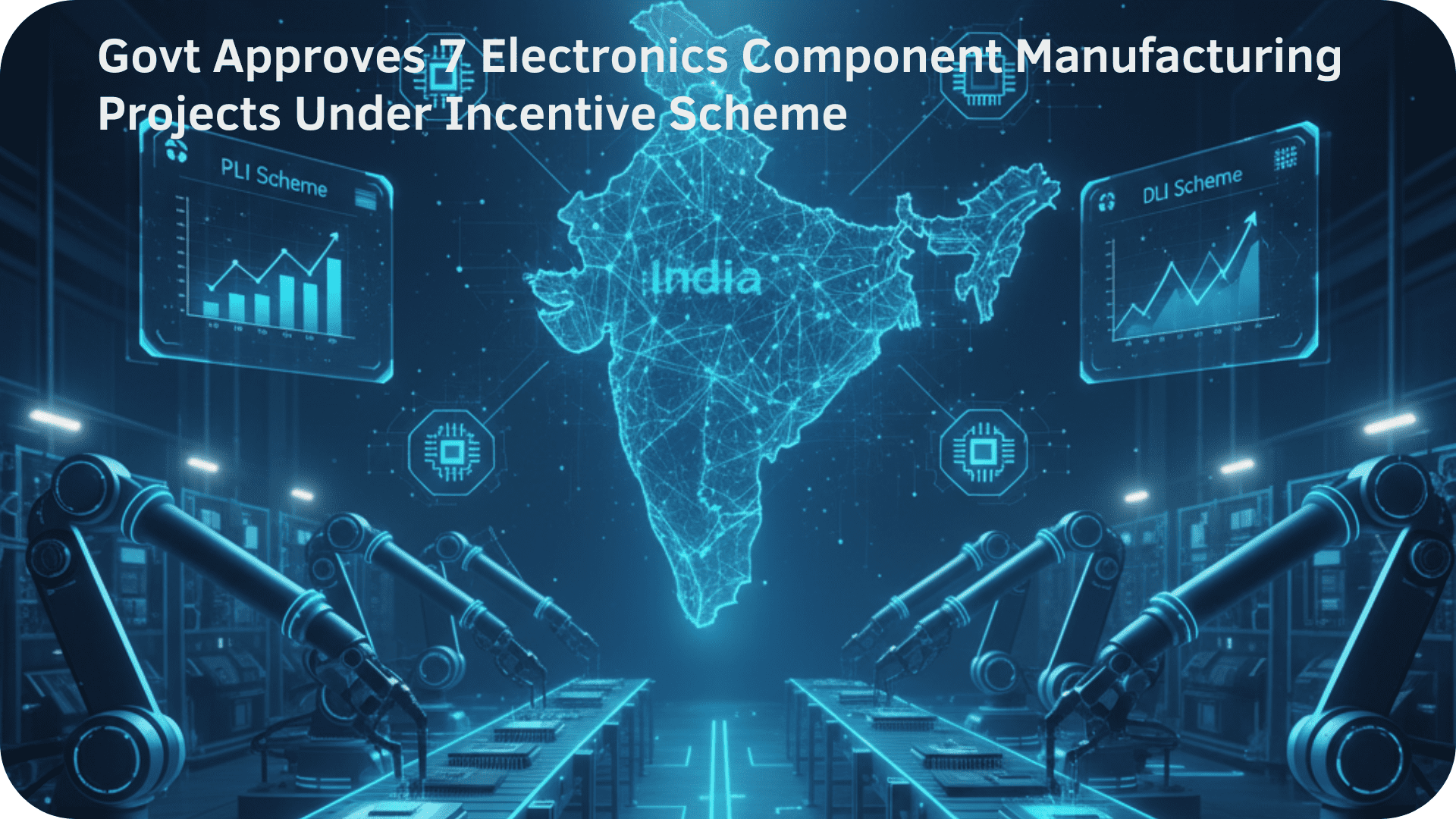 Govt Approves 7 Electronics Component Manufacturing Projects Under Incentive Scheme