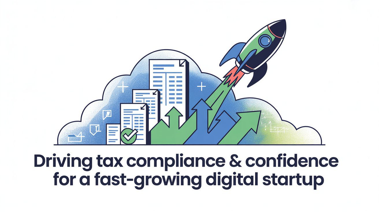 Driving tax compliance and confidence for digital startup