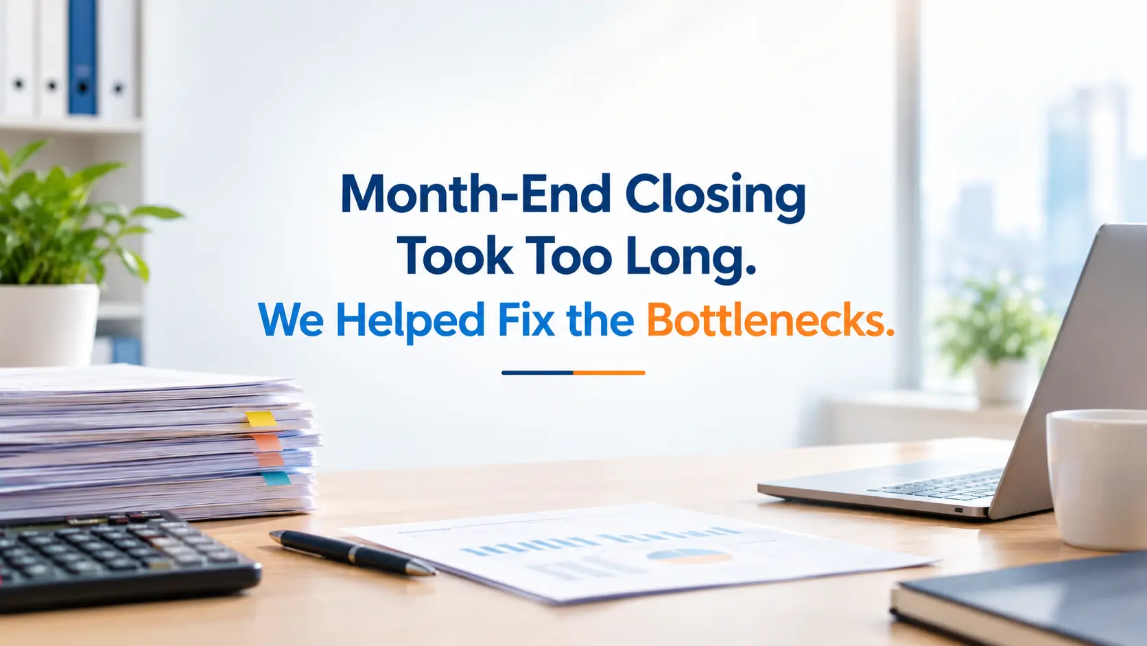 Faster-Month-End-Closing solution